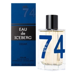 ICEBERG Eau De Iceberg CEDAR For Him 100ml woda toaletowa